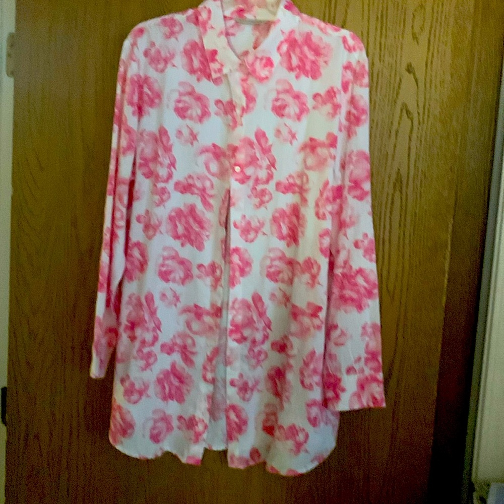 NWOT Beautiful Soft Surroundings shirt SZ XL